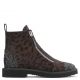 KAT Leopard calf hair boot