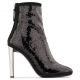 LUCE Black fabric boot