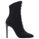 JANICE Black fabric boot