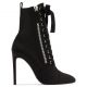 KAMILYA Black satin boot