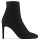 CELESTE Black fabric boot