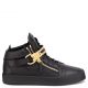 OWEN Black calf mid-top